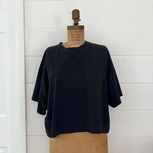 Athleta crop boxy T shirt